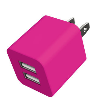 us fold pins dual USB charger